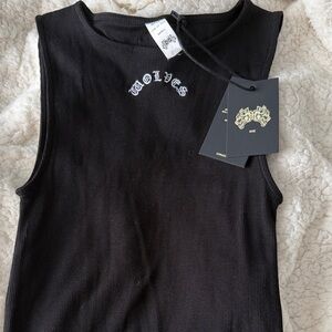 Darc Sport She Chopper Tyrell Tank Black Sleeveless Dress